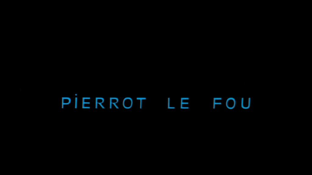 Imagen de Pierrot el loco (Títulos de crédito)