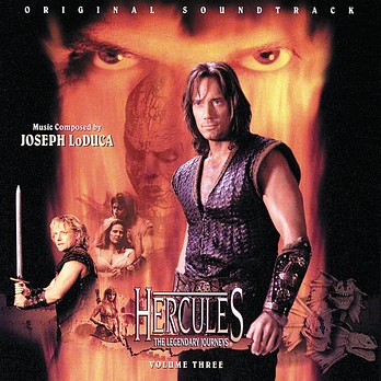 Carátula de la banda de sonido de Hércules: Sus viajes legendarios