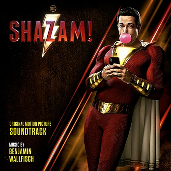 Carátula de la banda de sonido de ¡Shazam!