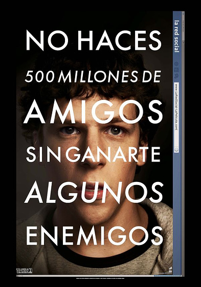 Imagen de La Red Social (Cartel teaser)