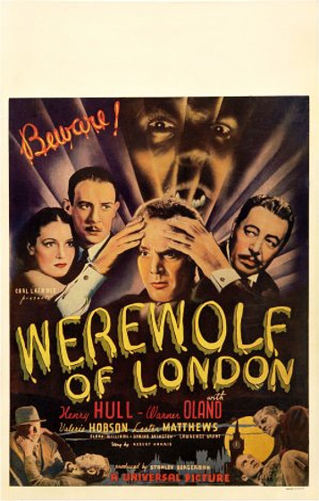 Imagen de El Hombre Lobo de Londres (Cartel)