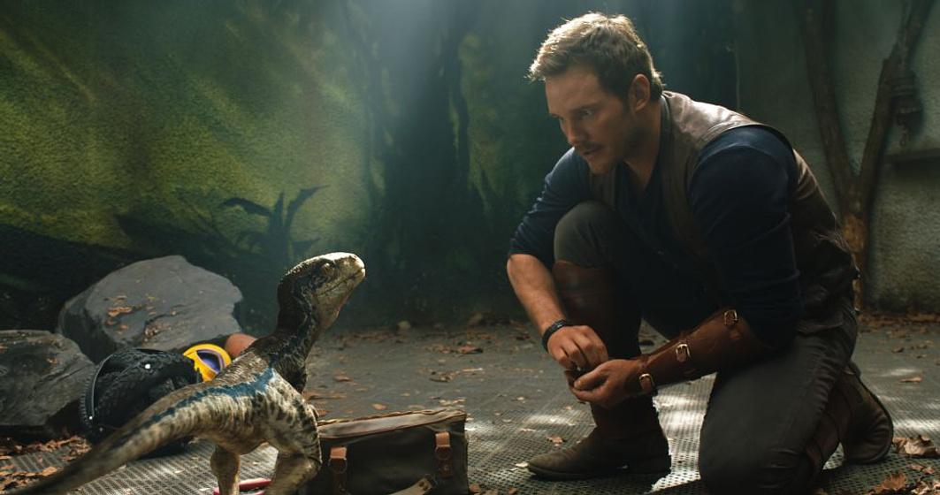 Chris Pratt en Jurassic World: El reino caído