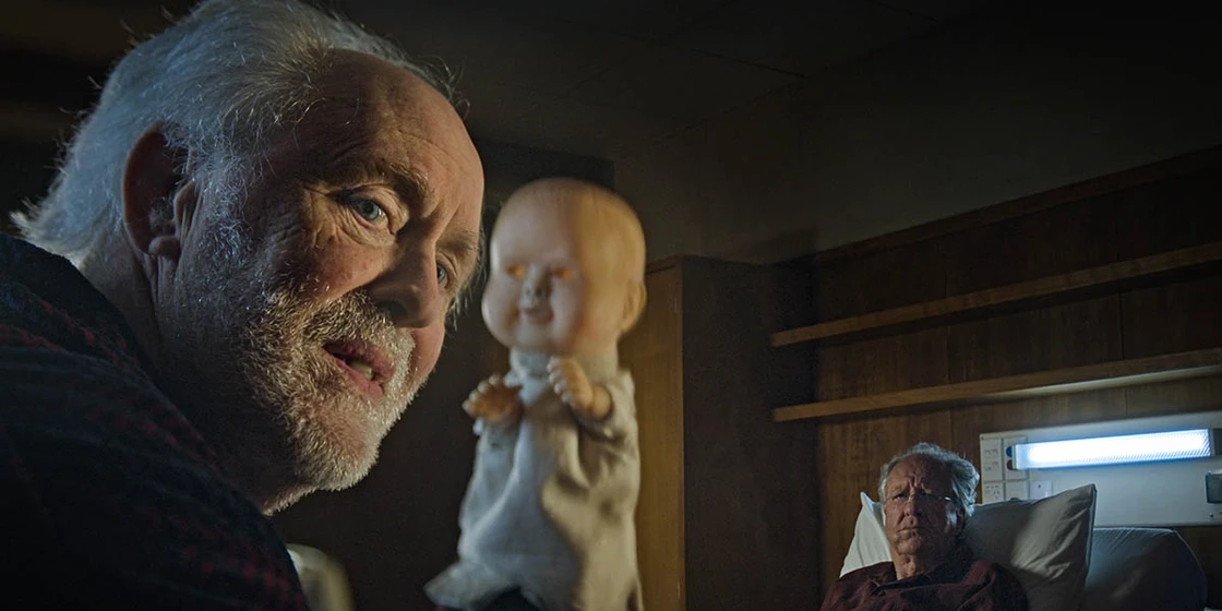 Geoffrey Rush y John Lithgow en la-ley-de-jenny-pen