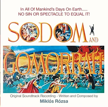 Carátula de la banda de sonido de Sodoma y Gomorra