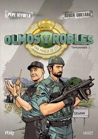 Poster de Olmos y Robles, una pareja de ley