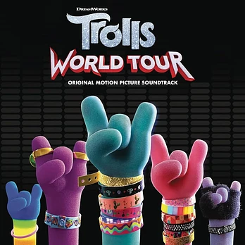 Carátula de la banda de sonido de Trolls 2: Gira Mundial