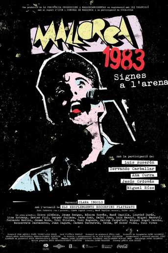 Poster de Mallorca 1983. Signos en la Arena