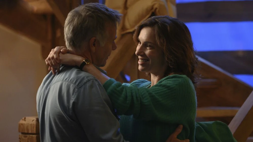 Aure Atika y Franck Dubosc en vacaciones-sin-mama