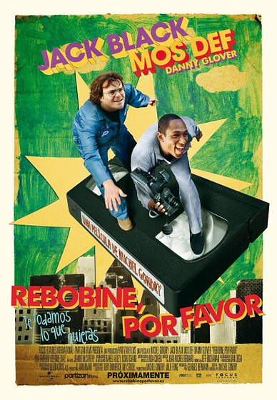 Imagen de Rebobine, Por Favor (Cartel)