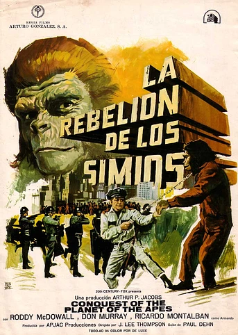 Poster de La Rebelión de los Simios