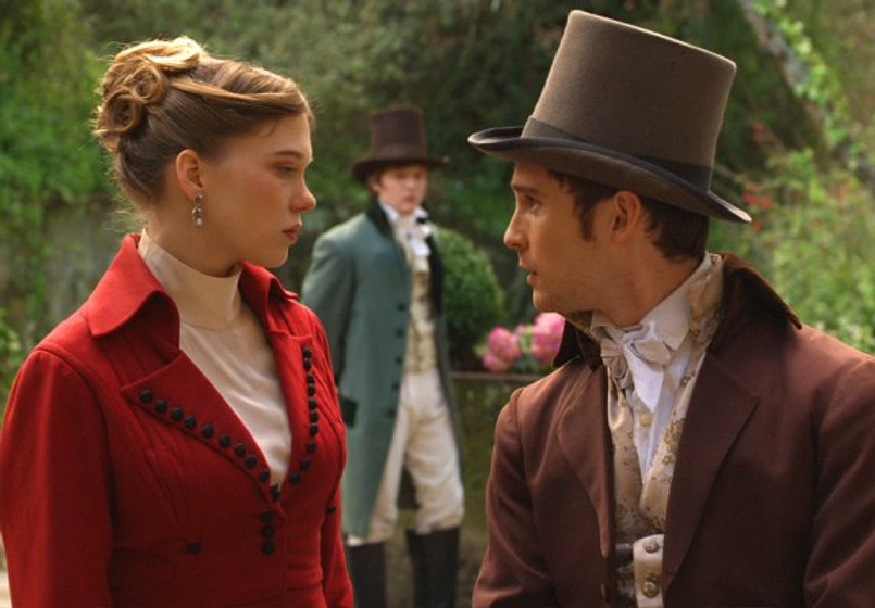Léa Seydoux y Julien Alluguette en Misterios de Lisboa