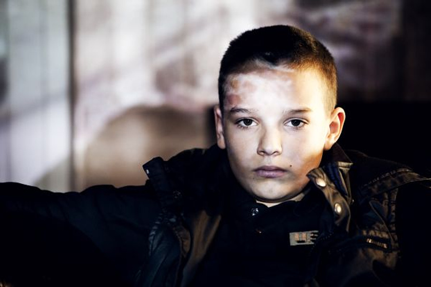 Fergus Riordan en De Mayor quiero ser soldado