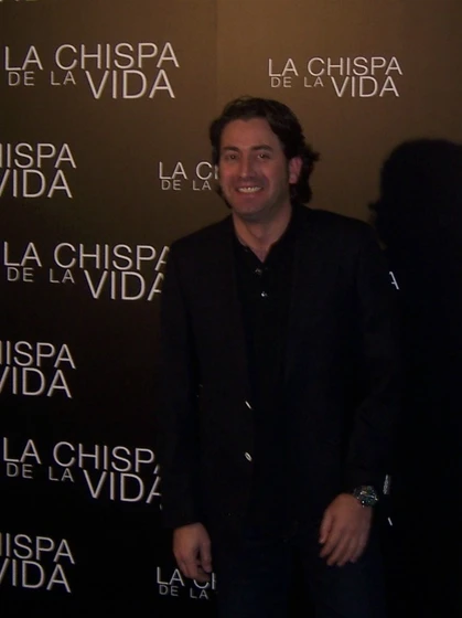 Antonio Garrido en La Chispa de la vida (Photocall La chispa de la vida)