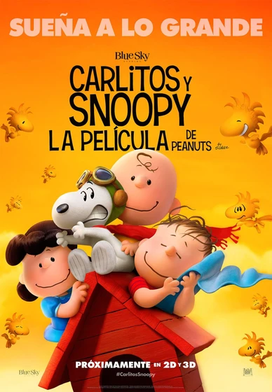 Imagen de carlitos-y-snoopy-la-pelicula-de-peanuts (Cartel teaser español)