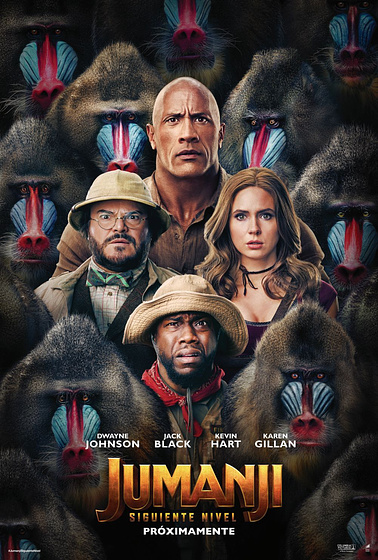 Imagen de Jumanji: Siguiente Nivel (Cartel teaser español)