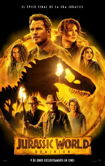 Imagen de jurassic-world-dominion (Cartel final español)