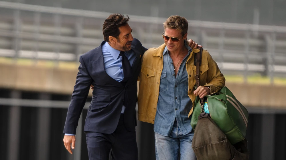 Brad Pitt y Javier Bardem en f1