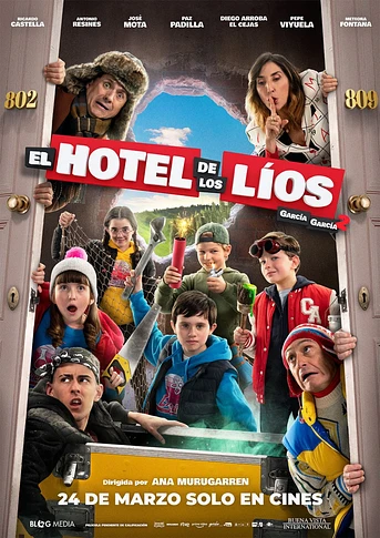 Poster de El Hotel de los Líos