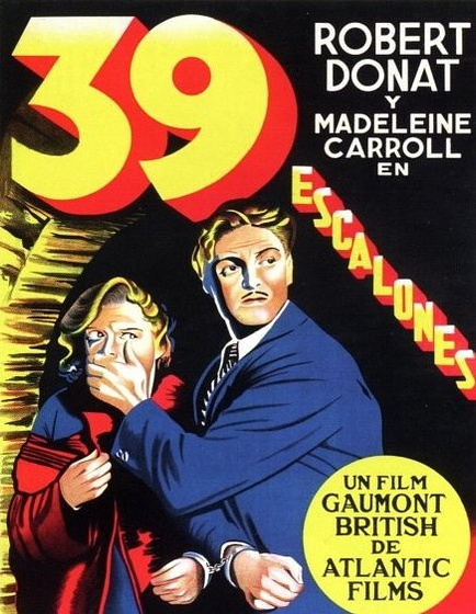 Imagen de 39 Escalones (Poster)