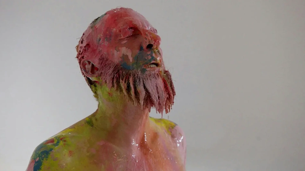 Dimiter Marinov en rope-tied