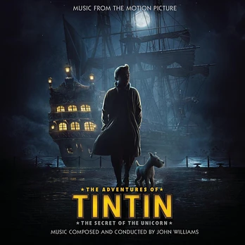 Carátula de la banda de sonido de Las Aventuras de Tintín: El secreto del Unicornio