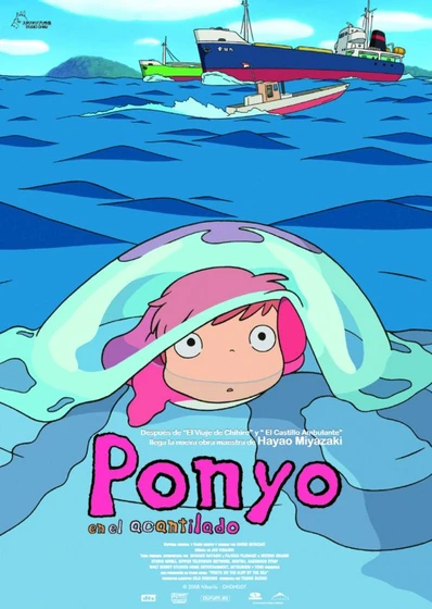 Imagen de ponyo-en-el-acantilado (Cartel)