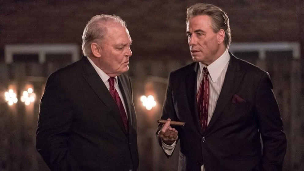 John Travolta y Stacy Keach en gotti