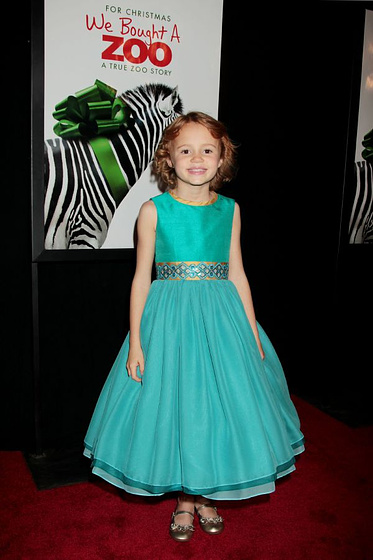 Maggie Elizabeth Jones en Un Lugar para soñar (Premiere. Diciembre 2011)