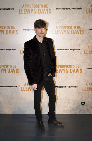 Adrián Lastra en A Propósito de Llewyn Davis (Premiere en Madrid. Diciembre 2013)