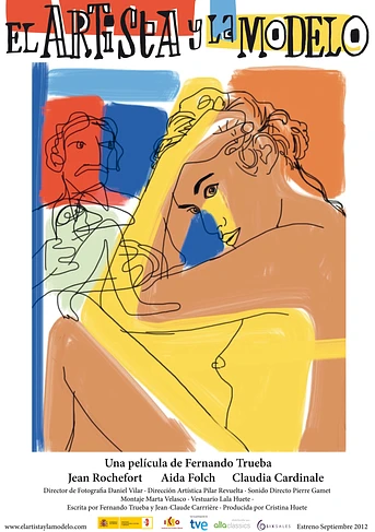 Poster de El Artista y la modelo
