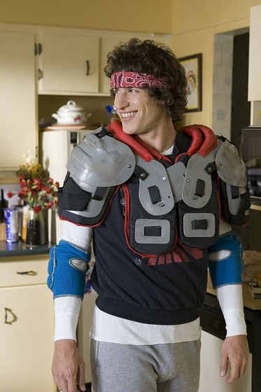 Andy Samberg en Flipado sobre ruedas