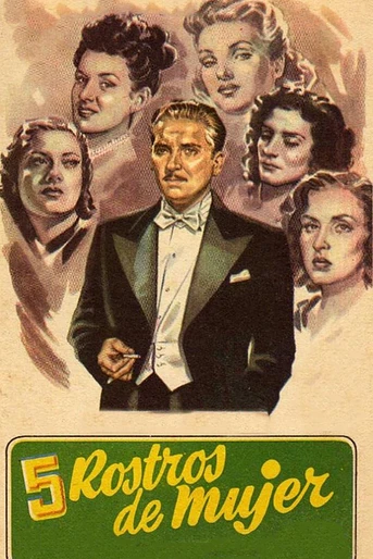 Poster de Cinco rostros de mujer