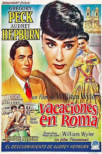 Poster de Vacaciones en Roma