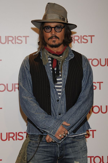Johnny Depp en The Tourist (Photocall en Madrid. Diciembre 2010)