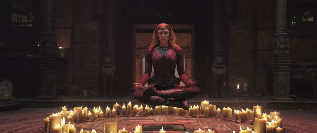 Elizabeth Olsen en Doctor Strange en el Multiverso de la Locura