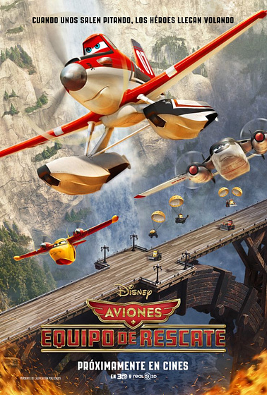 Imagen de Aviones. Equipo de Rescate (Cartel teaser español)
