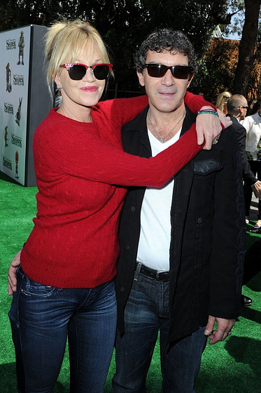 Melanie Griffith y Antonio Banderas en Shrek. Felices para siempre (Premiere en Los Angeles. Mayo 2010)