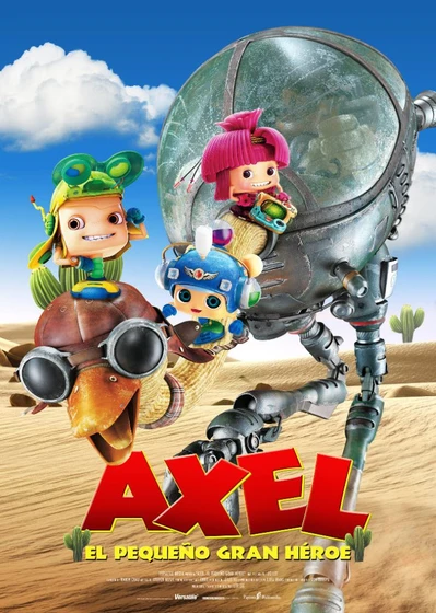 Imagen de axel-el-pequeno-gran-heroe (Cartel español)