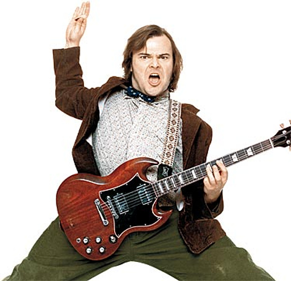 Jack Black en Escuela de Rock