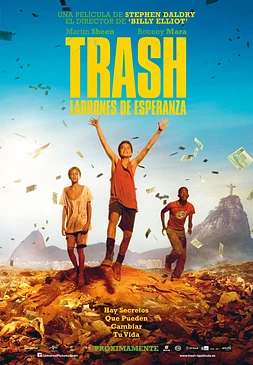 poster of movie Trash. Ladrones de esperanza