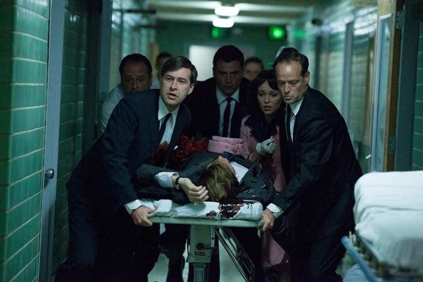 Tom Welling y Mark Duplass en parkland