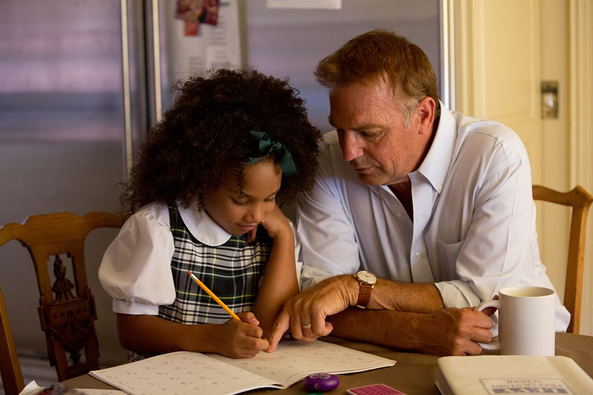 Kevin Costner y Jillian Estell en Lo Mejor para ella