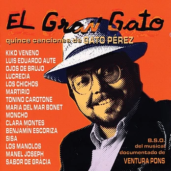 Carátula de la banda de sonido de El Gran Gato