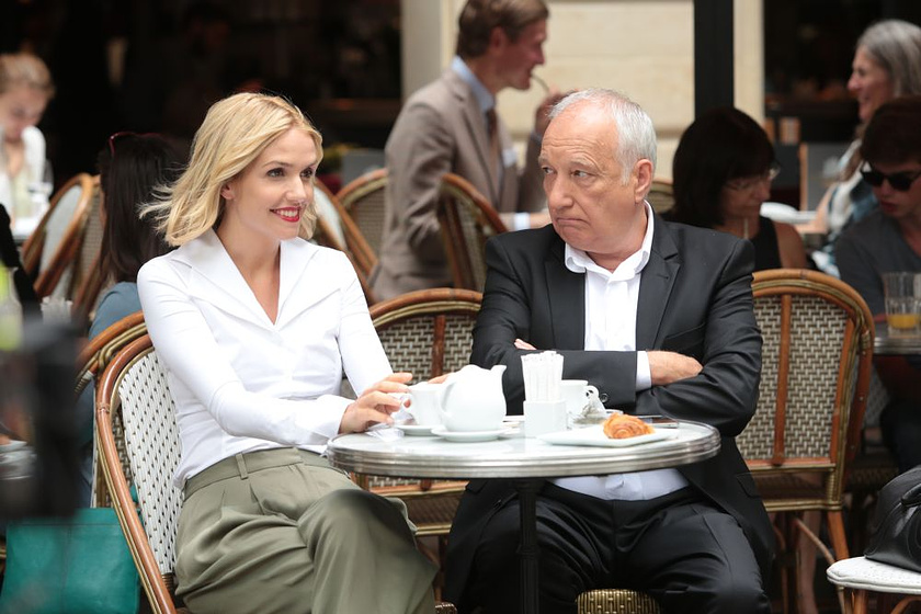 François Berléand y Laurence Arné en Mi Familia del norte