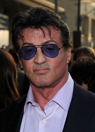 Sylvester Stallone en Iron Man 2 (Premiere en Los Angeles. Abril 2010)