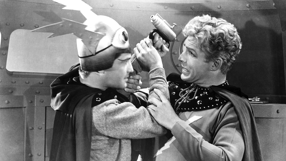 Buster Crabbe en Flash Gordon