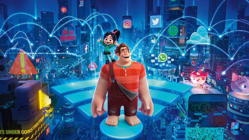 Imagen de Ralph rompe Internet
