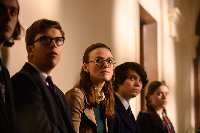 Keira Knightley en Rompiendo las normas