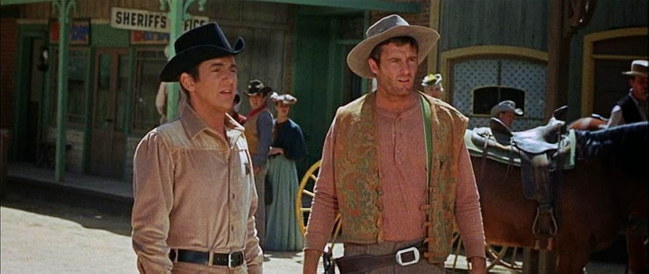 Bobby Darin y Don Galloway en Justicia en Abilene