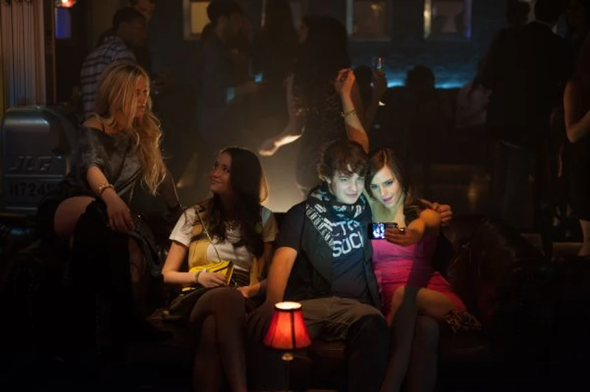 Emma Watson, Israel Broussard, Taissa Farmiga y Katie Chang en The Bling Ring